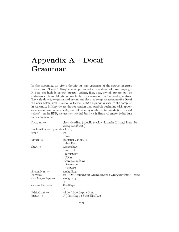 Compiler Design: Theory, Tools, and Examples - Page 263